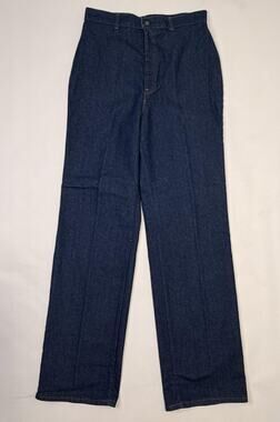 Vintage Levi's Two Horse Brand Jeans Womens 16 No Front Pocket Scovill 70s